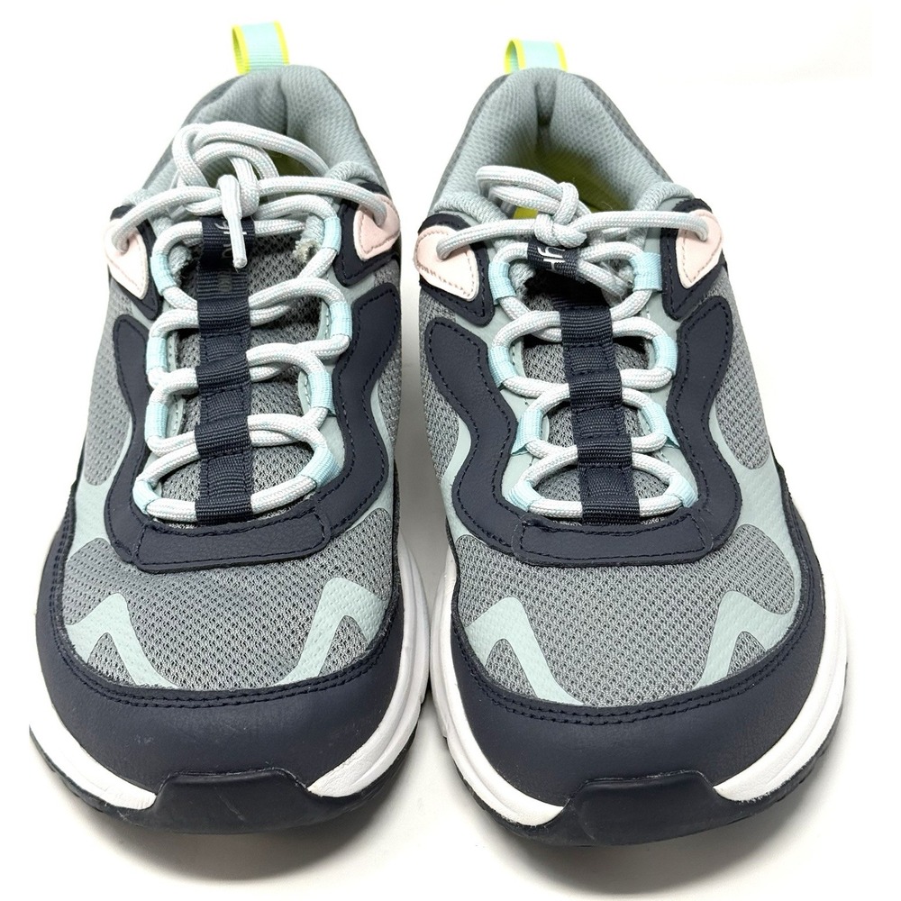 Ryka Noriko Womens 10 M Walking Shoes Q-Contour Arch Support Navy Mint Sneakers - Picture 6 of 15
